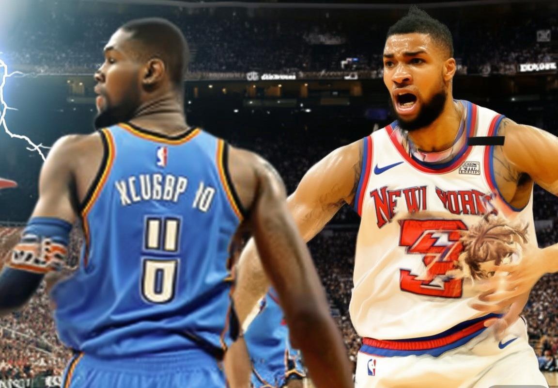 2016年NBA雷霆vs尼克斯：杜韦双星对决，尼克斯力争突破回顾(图2)
