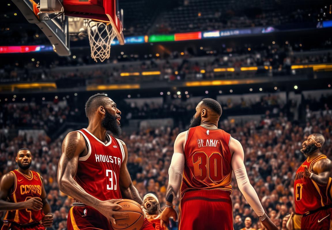 2017年NBA总决赛：火箭VS骑士巅峰对决精彩回顾(图4)